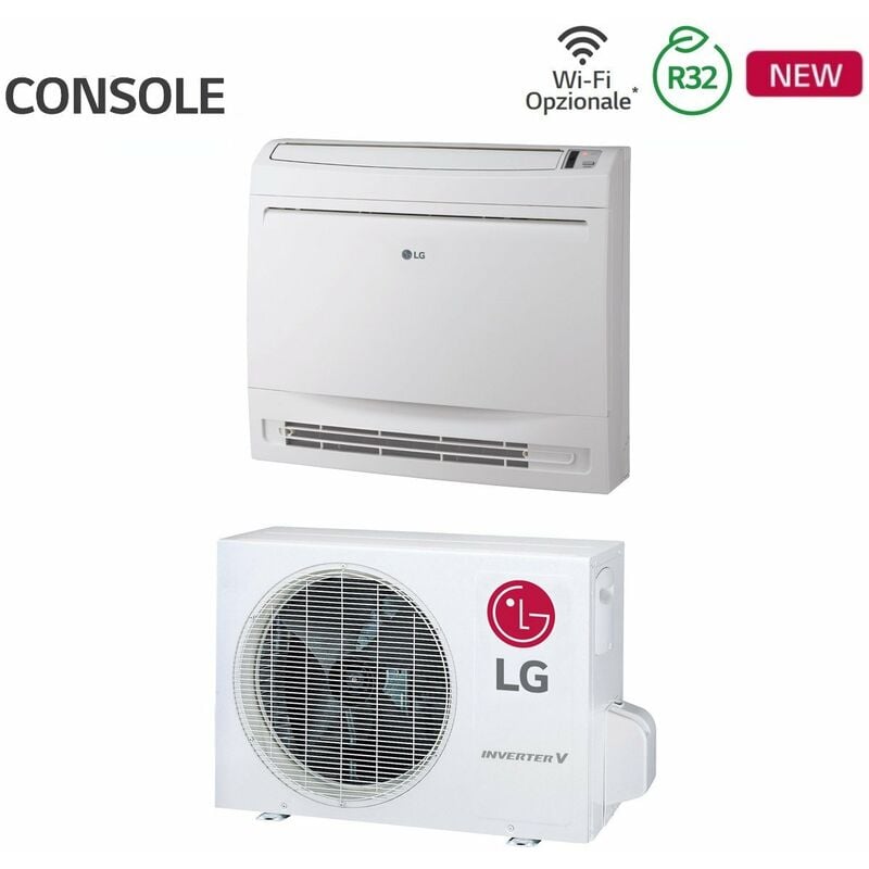 LG - Klimagerät Konsole Inverter 18000 Btu UQ18F R-32 Wi-Fi Optional - Neu