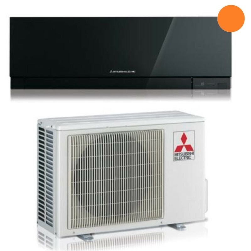 Klimagerät Mitsubishi Electric Inverter Kirigamine ZEN R-32 Schwarz 15000 btu MSZ-EF42VGKB Schwarz Wi-Fi Integriert -(Neu)