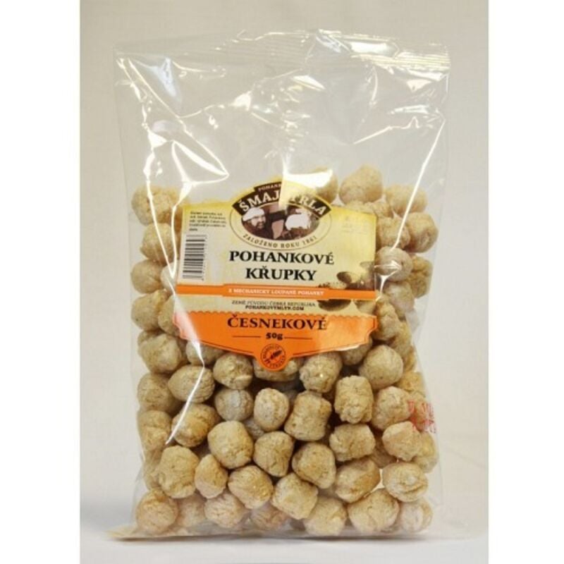 Knoblauch-Buchweizen-Chips 50g Natur J