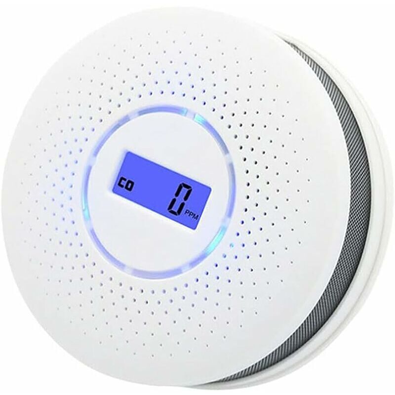 Kohlenmonoxidmelder, Rauchmelder, Kohlenmonoxid-Rauchmelder für zu Hause, hochpräzise LCD-Digitalanzeige mit geringem Stromverbrauch