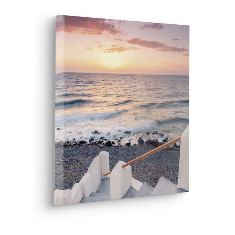 Komar Canvasbild Greece Gateway - 40 x 40 cm - Bild auf Keilrahmen - Naturmotiv