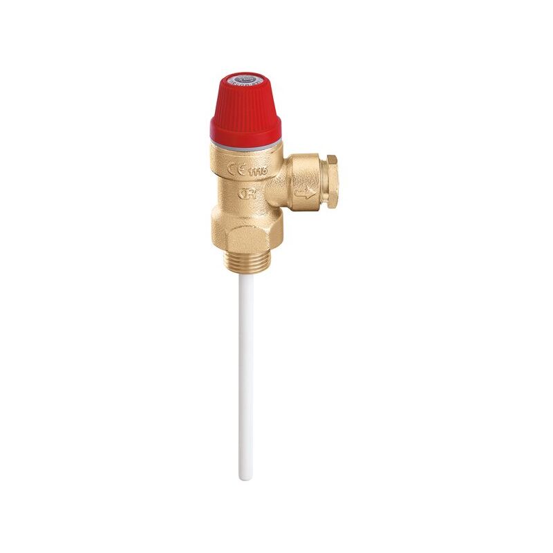 Caleffi - Kombiniertes Temperatur- und Drucksicherheitsventil 4 bar 309542 4 bar