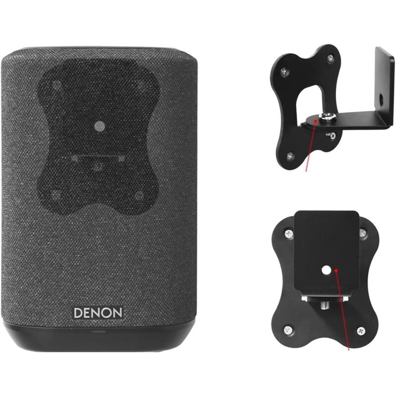 Kompatibel mit Denon Home 150 Wandhalterung, Denon Home 150 Ständerzubehör mit integriertem Kabelmanagement, Smart Home Lautsprecherzubehör Rack