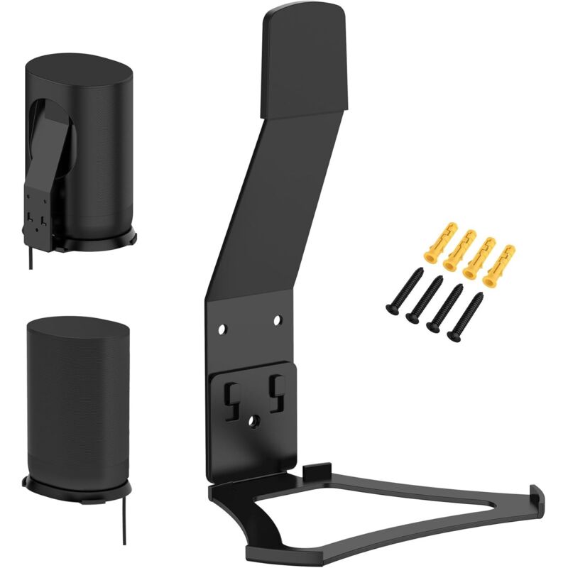 Kompatibel mit der Sonos Move Wandhalterung und dem Sonos Move Ständer mit integriertem Kabelmanagement, Zubehör für Smart-Home-Lautsprecher (Sonos