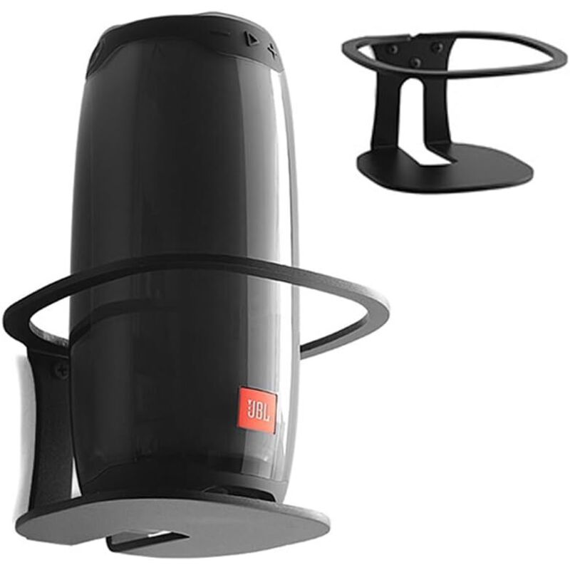 Kompatibel mit JBL Pulse 5 Wandhalterung, JBL Pulse 5 Ständer, JBL Pulse 5 Metallhalterung, Zubehör für Smart-Home-Lautsprecher (Schwarz, JBL Pulse