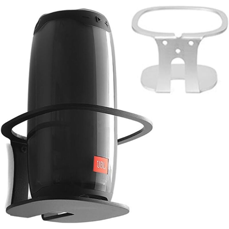 Kompatibel mit JBL Pulse 5 Wandhalterung, JBL Pulse 5 Ständer, JBL Pulse 5 Metallhalterung Zubehör, Smart Home Lautsprecherzubehör Rack (Silber, JBL