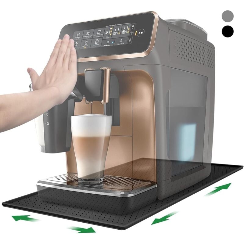Kompatibel mit Kaffeemaschinen wie Siemens EQ6, De Longhi Magnifica, Philips LatteGo usw. – Silikonmatte für Kaffeemaschinen, NEU – Rutschfeste Matte