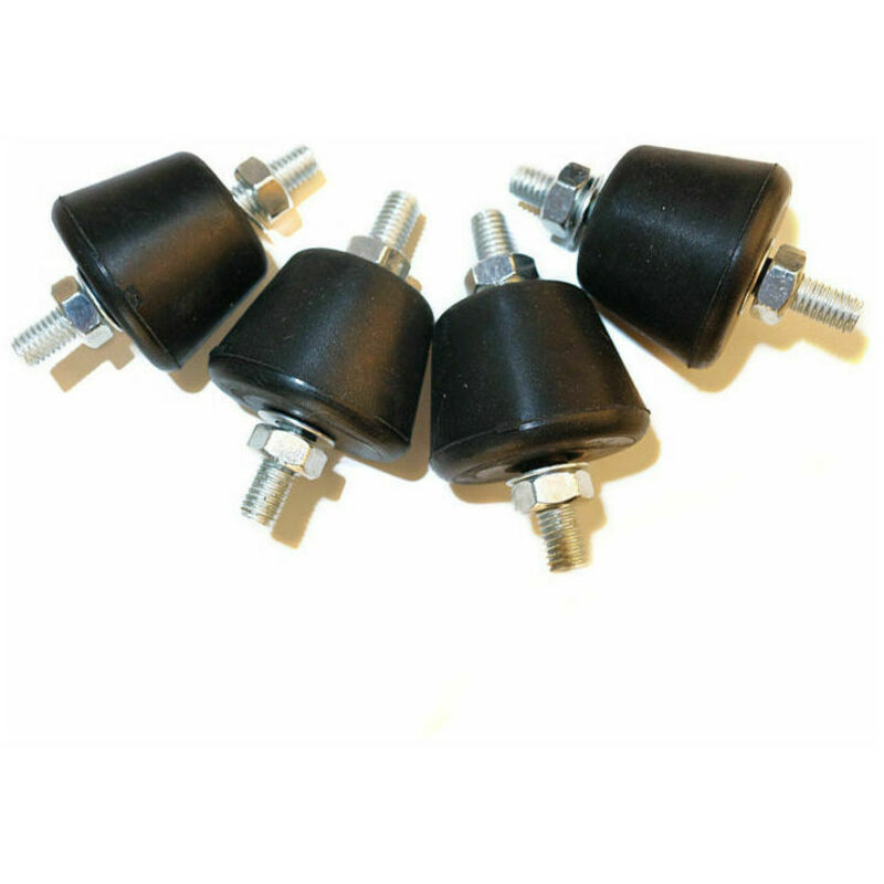 Konischer Silentblock für Klimaanlagen, M8 Antivibrationsfüße, 4er-Packung, Silent M8 Wandhalterungen für reversible Klimaanlagen