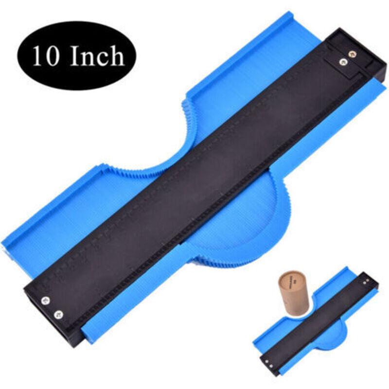 Konturenlehre mit Doppelverriegelung 26cm, Profilkopierer, Konturenlehre, Schablone für Parkett- und Bodenwerkzeug für die Holzbearbeitung