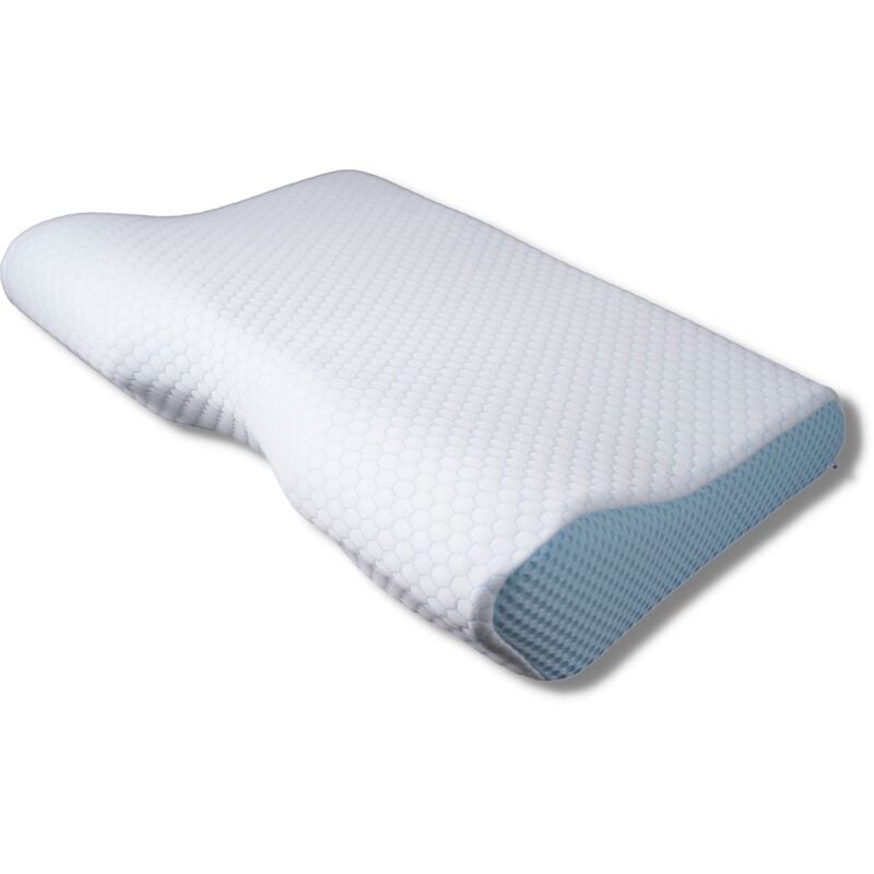 Kopfkissen Komfort und Frische - VENTEO - Kopfkissen mit Formgedächtnis - 53 x 36 x 11 cm - Bezug abnehmbar und waschbar - Fresh Technologie