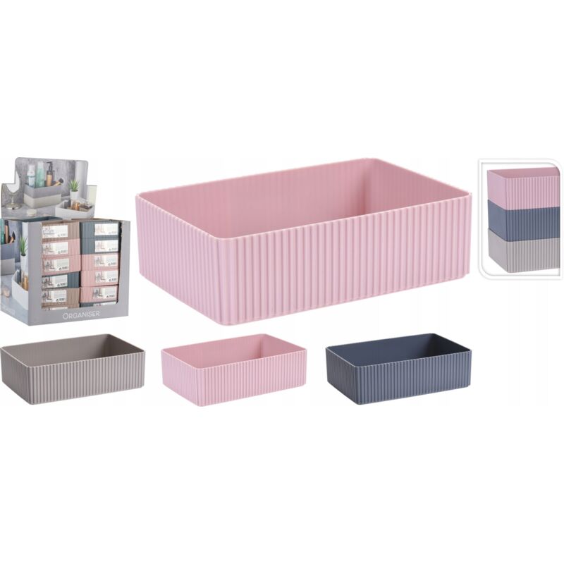 Kosmetik-Organizer aus Kunststoff 21 x 14 x 6 cm