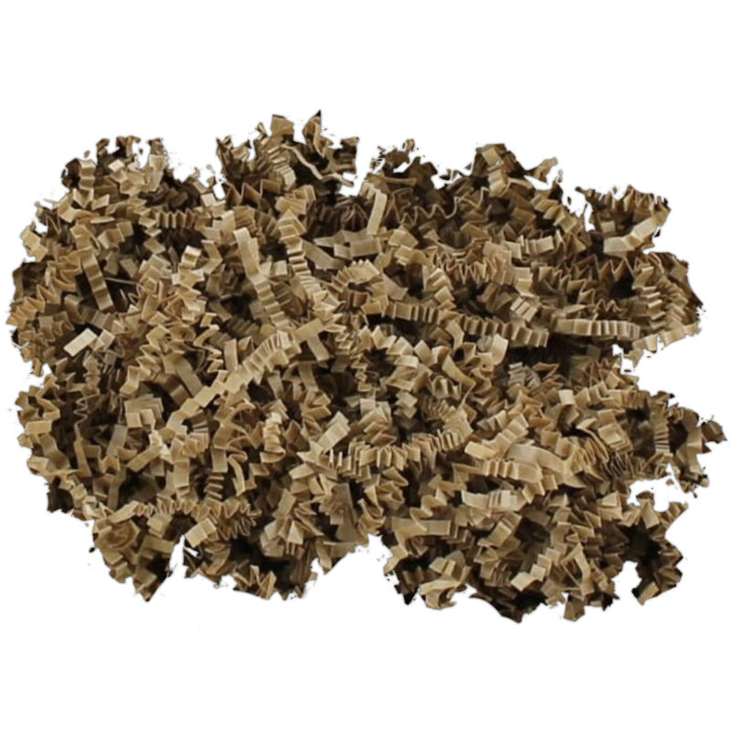 Kraftpapier-Geschenkverpackung, Füllung: Dekorative 100 g Öko-Chips