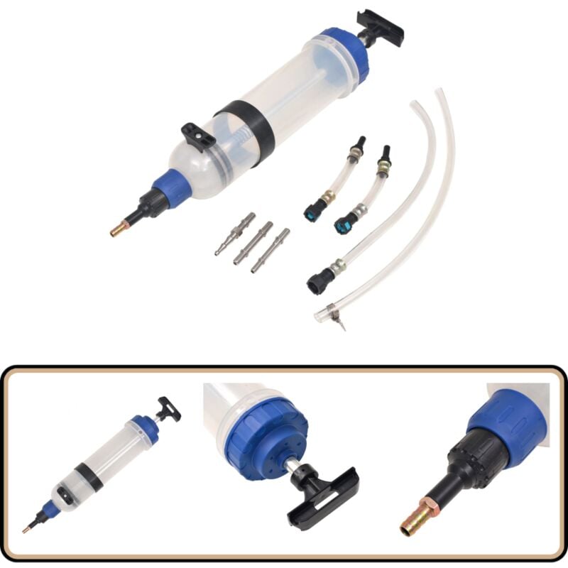 Vidaxl - Kraftstoff-Absaugspritze Benzin Diesel Flüssigkeit 1500 ml - Kraftstoff Absaugen - Benzin absaugspritze - Diesel absaugspritze