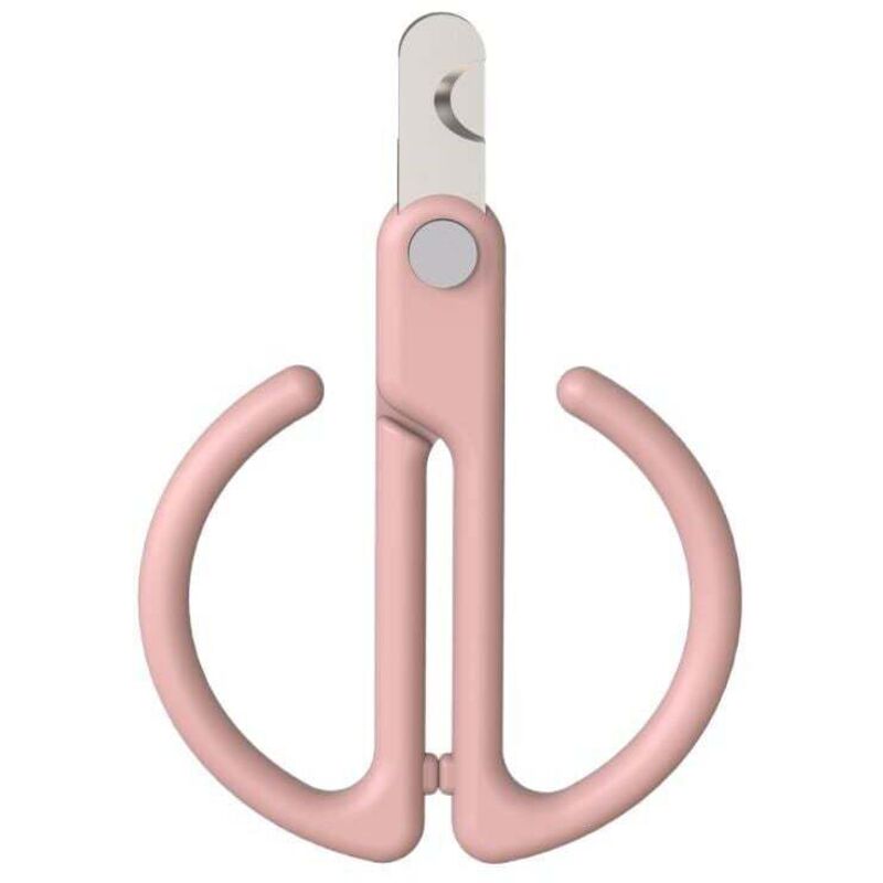 Krallenschere für Haustiere, Krallenschere für Hunde und Katzen, Krallenschere für Haustiere, Tierbedarf, rosa