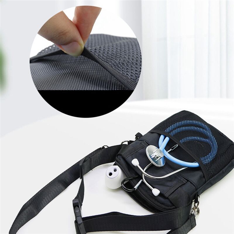 Krankenschwester Fanny Pack StillgüRtel Organizer GüRteltasche Schere Pflegeset Werkzeugkoffer Aufbewahrung Schulter Brusttasche Lila