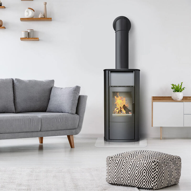 Kaminofen aus Stahl KRATKI EPSILON Ø 150 8 kW