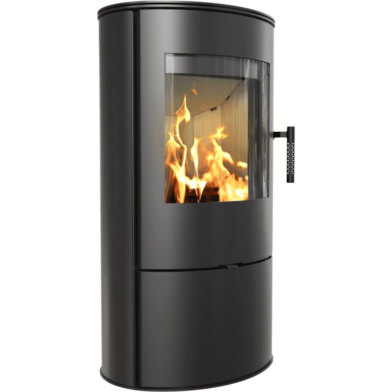 Kaminofen aus Stahl KRATKI ROLLO Ø 150 7 kW