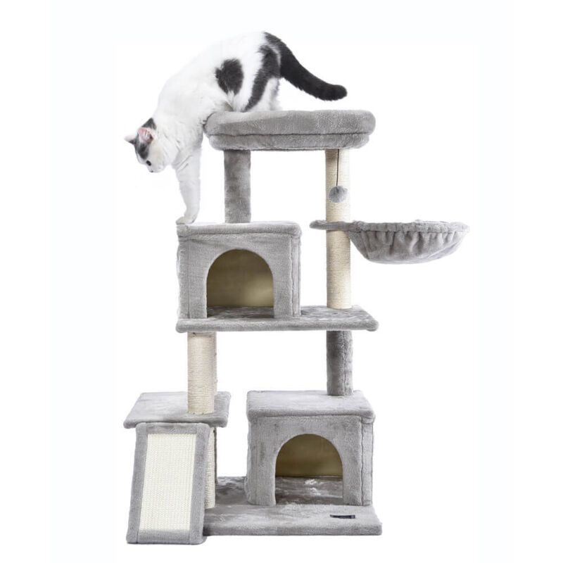 Home Deluxe - Kratzbaum ruby Farbe: Grau Katzenbaum Kratzbaum Kratzbäume Katzenmöbel