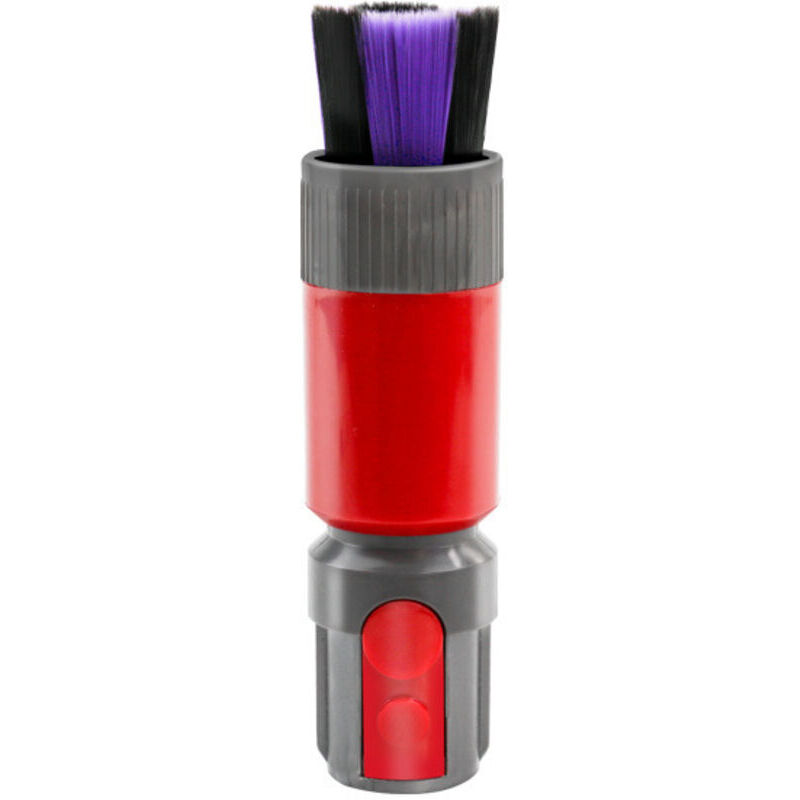 Kratzfreie, streifenfreie Staubbürste für Dyson Zubehör, für Dyson V7/V8/V10/V15 Staubsaugerdüsen, kratzfreie Staubbürste für Dyson Staubsauger (Rot)