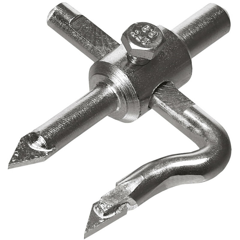 Topex - Kreisschneider 40-90 mm für Bohrmaschine