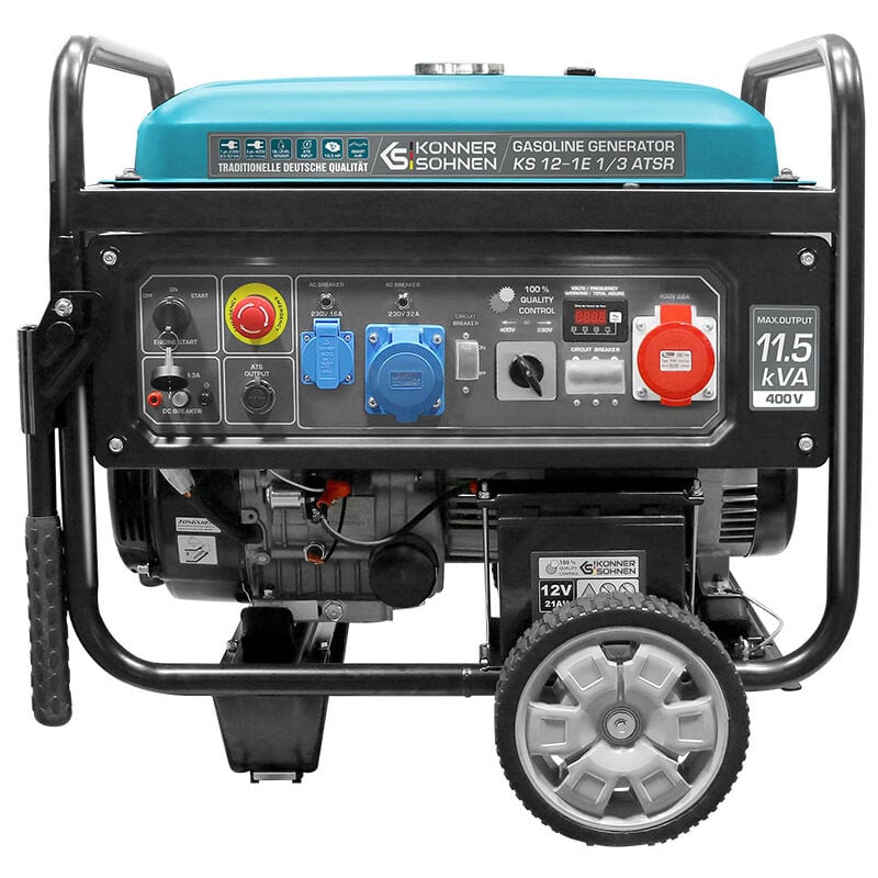 Könner&söhnen - KS12-1E 1/3 atsr Stromerzeuger Generator Benzin Notstromaggregat 11.5kVa E-Start