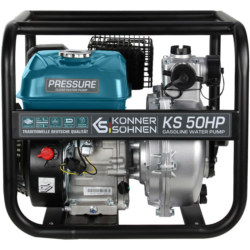 Könner&söhnen - Hauswasserwerk Gartenpumpe 500 l/min Motorpumpe, Frischwasserpumpe ks 50HP