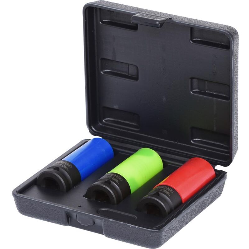 KS-Tools - 1/2' Alu-Felgen Kraft-Stecknuss-Satz robust, 3-tlg - 515.1070