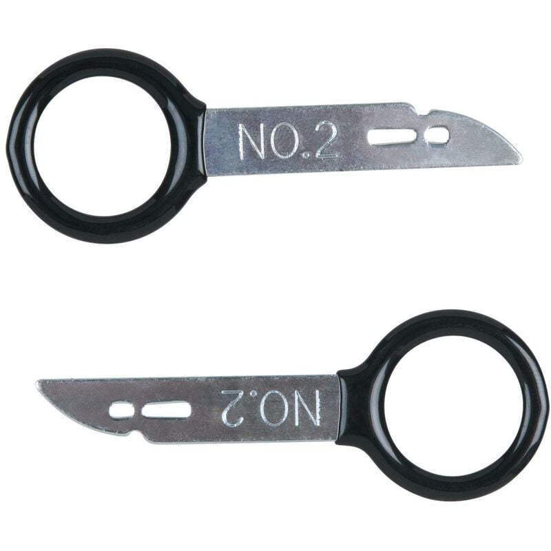 Radio-/Navigationsgerät Entriegelungswerkzeug, 2-tlg u.a.Becker