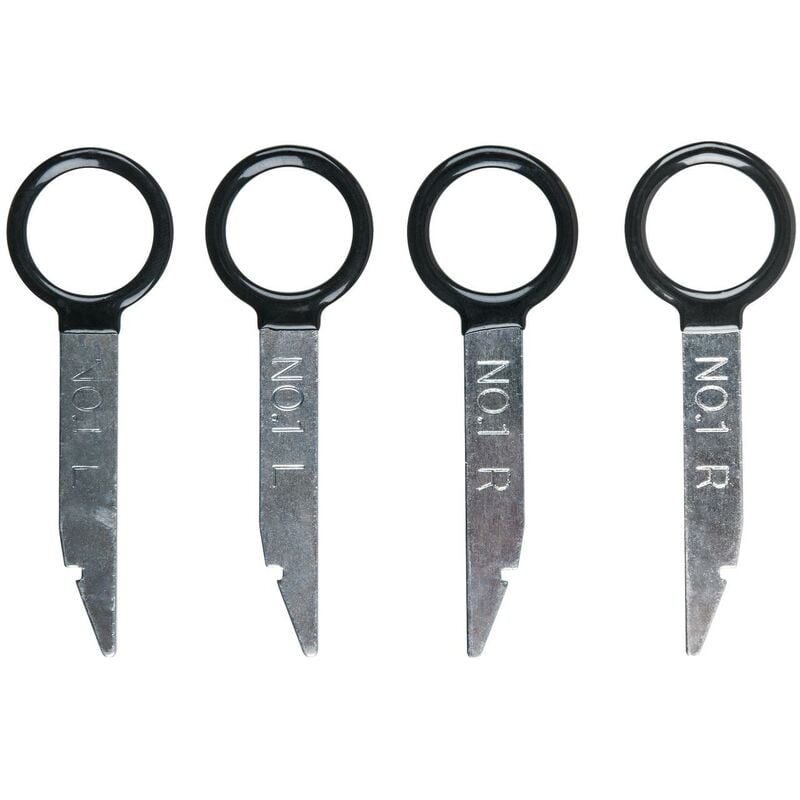 Radio-/Navigationsgerät Entriegelungswerkzeug, 4-tlg