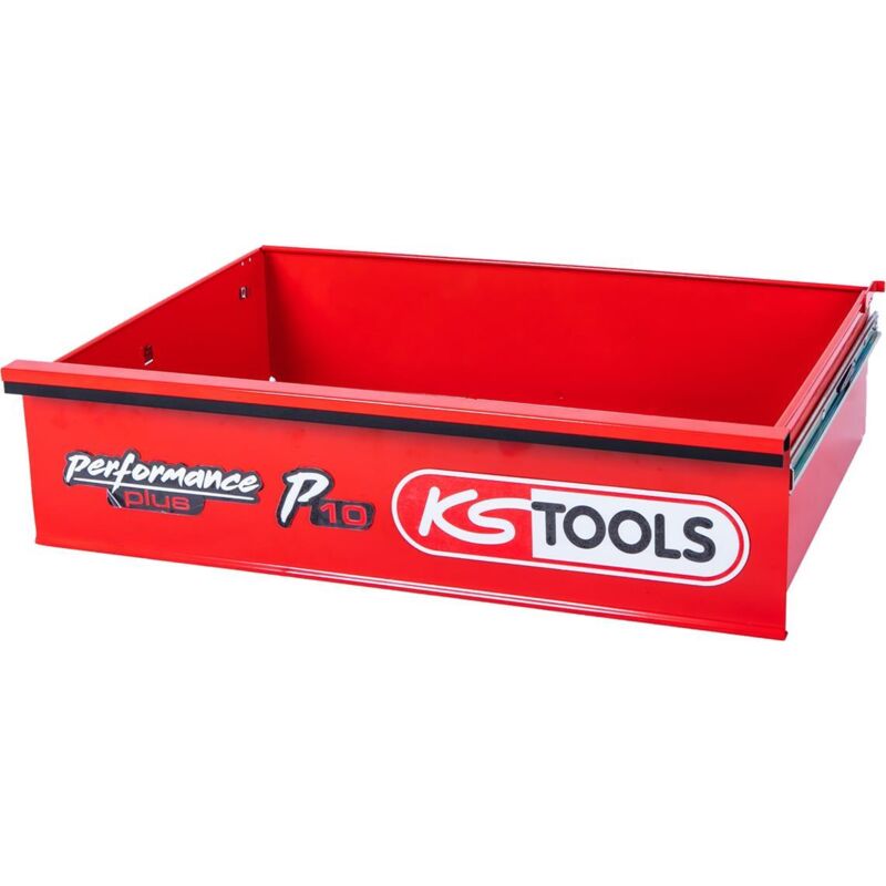 Ks tools Schublade mit Logo und Kugelführung zu Werkstattwagen P10, 568x398x145 mm ( 873.0008-R002P )