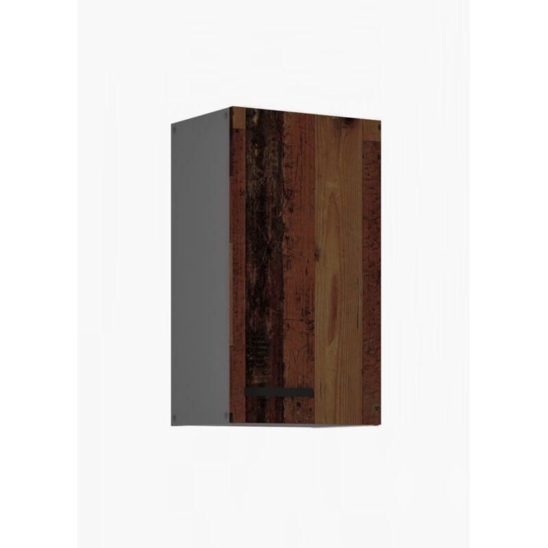 Küchen Preisbombe - Küche old style Hängeschrank 40 cm Old Wood Küchenzeile Küchenblock Einbauküche