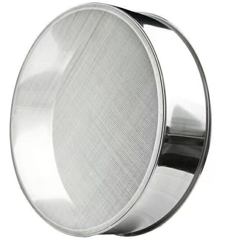 Küchensieb für Mehl/Puderzucker, feines Sieb, Edelstahl, 20 cm