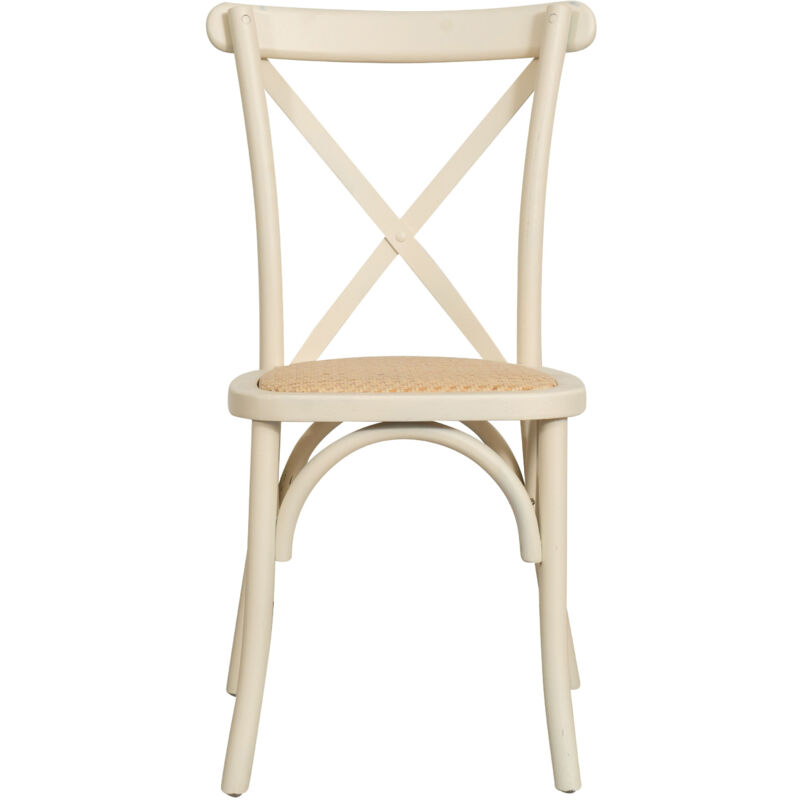 Küchenstuhl aus Holz 47x86x52 cm Moderner Rattanstuhl Rustikaler Thonet Stuhl Esszimmerstuhl Cross Vintage Stuhl Bistrostühle