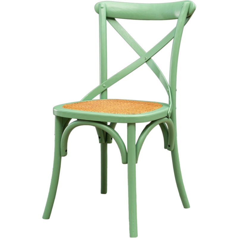 Küchenstuhl Esszimmerstuhl 47x86x52 cm Holz- und Rattanstuhl Thonet Stuhl Moderner Stuhl für Restaurant, Garten Vintage Stuhl