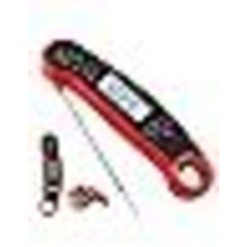 Küchenthermometer, Küchentemperaturfühler-Kochthermometer, LCD-Hintergrundbeleuchtung und Kalibrierung für Steak-Kochgrill