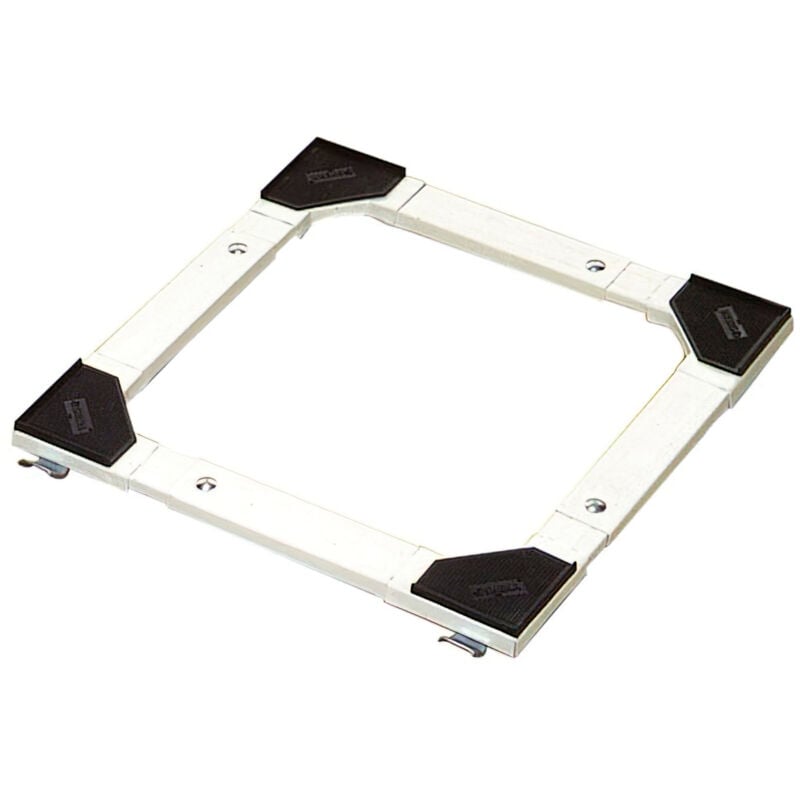 Ausziehbarer Trägerrahmen für Kühlschränke mit Rollen