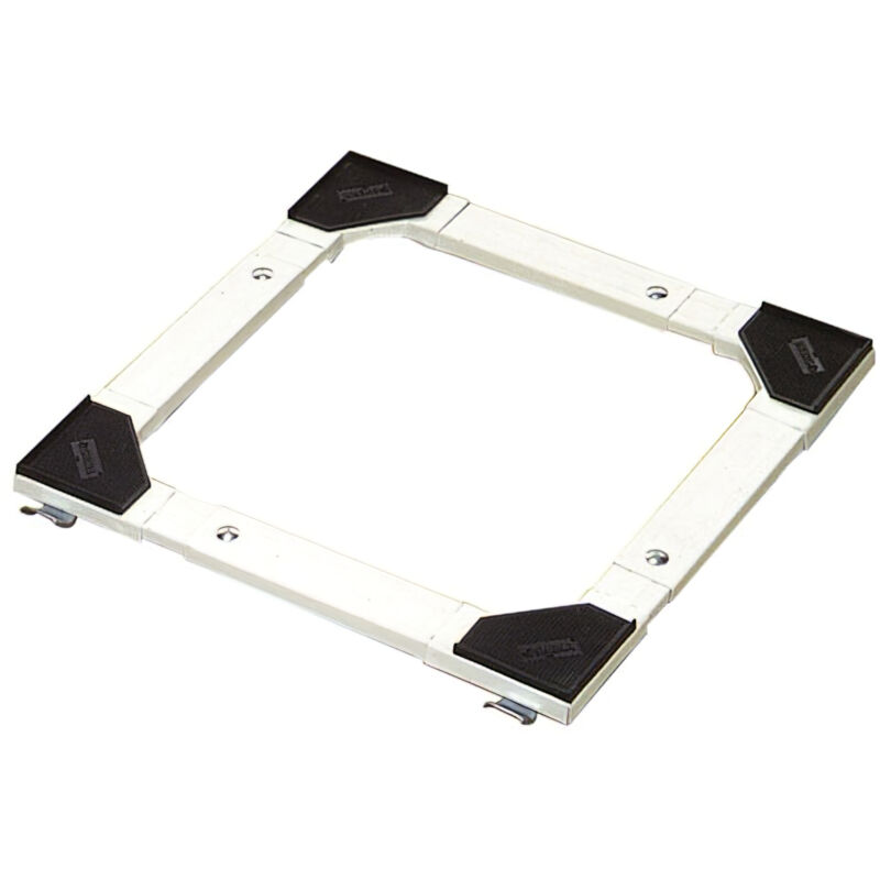 Ausziehbarer Trägerrahmen für Kühlschränke mit Rollen