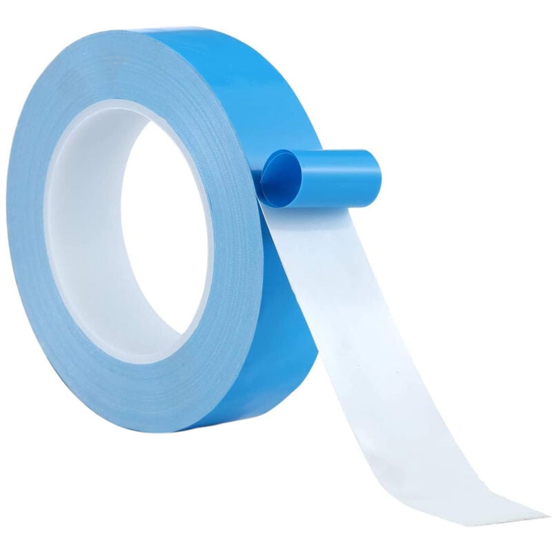 Kühlkörperband, 25 m x 20 mm, doppelseitiger Wärmeleitkleber für cpu, gpu, ssd, Laufwerk, led, pcb, igbt, MOS-Röhren, Leiterplatte