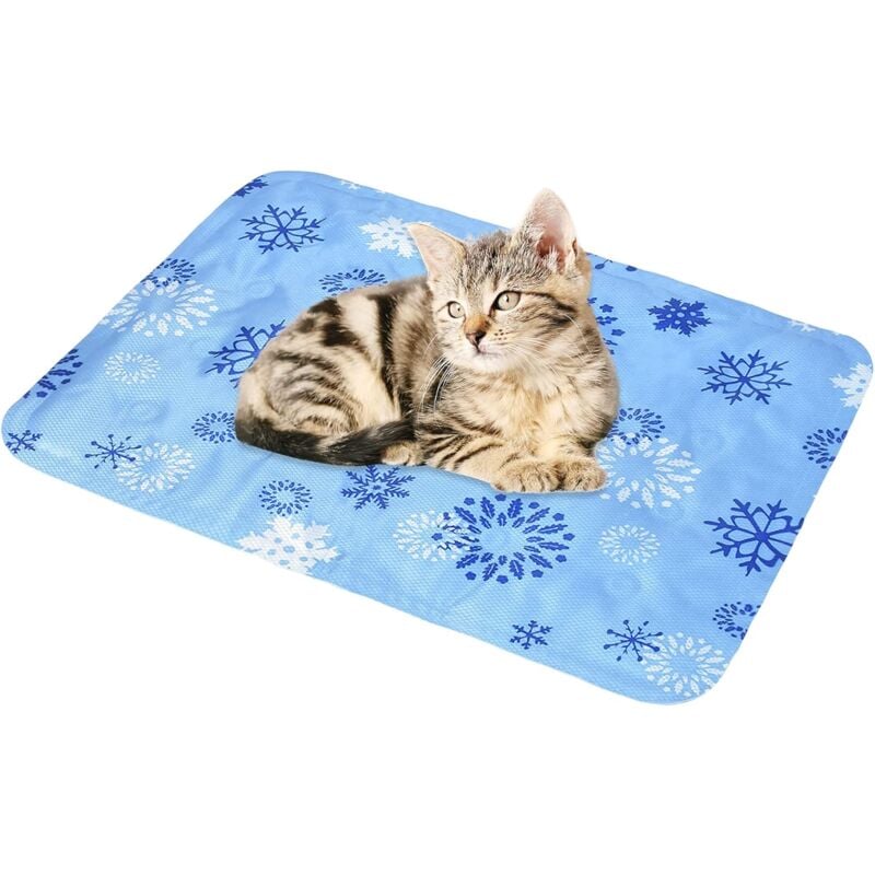 Kühlmatte für Hunde, 30 x 40 cm, erfrischende Kühlmatte für Hunde, Hundekissen, Kühlmatte für Haustiere für kleine und große Hunde