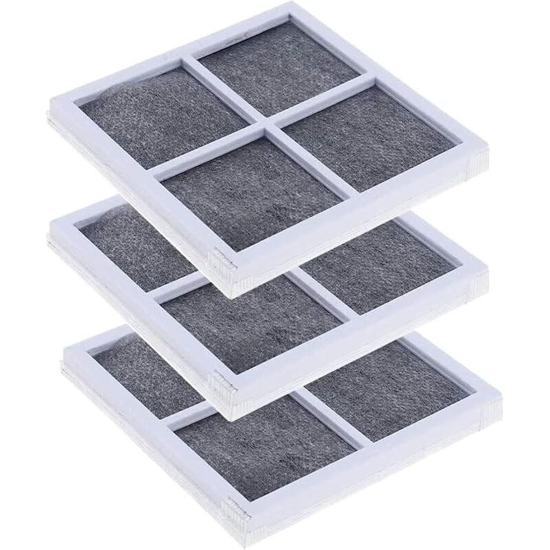 Kühlschrank-Luftfilter, 3 Stück Ersatz-Frischluftfilter, für Kühlschrank/Luftreiniger