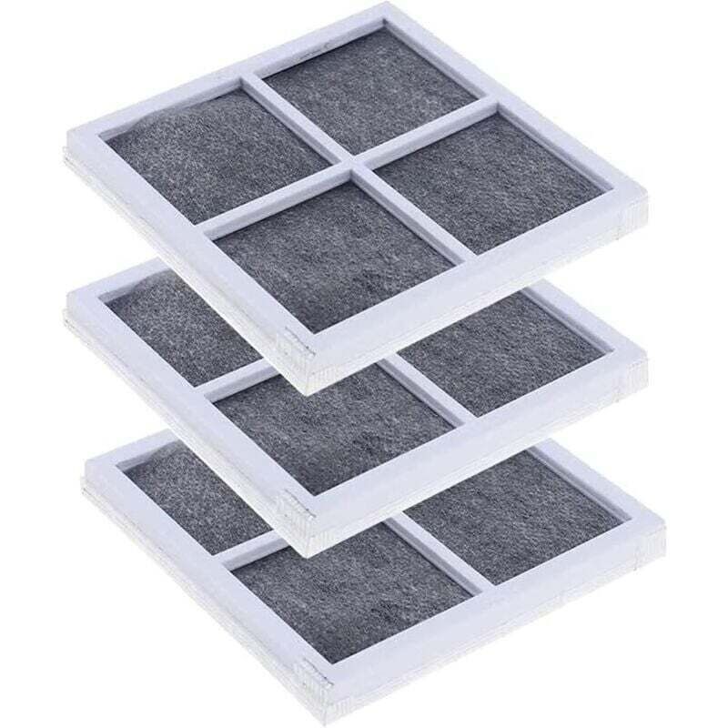 Kühlschrank-Luftfilter, 3-teiliger Ersatz-Frischluftfilter, für Kühlschrank/Kühlschrank/Luftreiniger