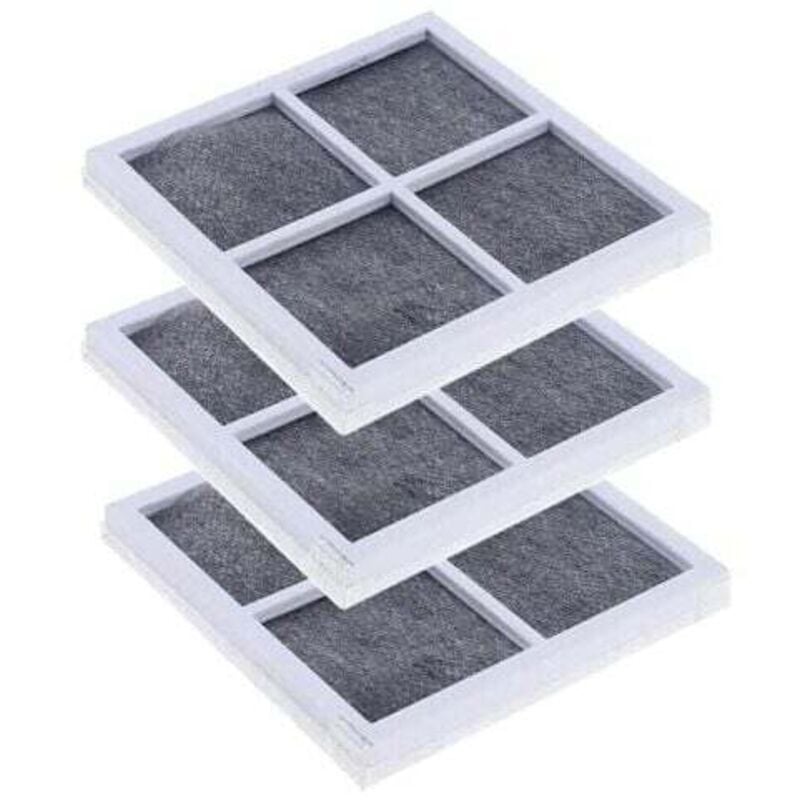 Kühlschrank-Luftfilter, 3-teiliger Ersatz-Frischluftfilter für Kühlschrank/Kühlschrank/Luftreiniger