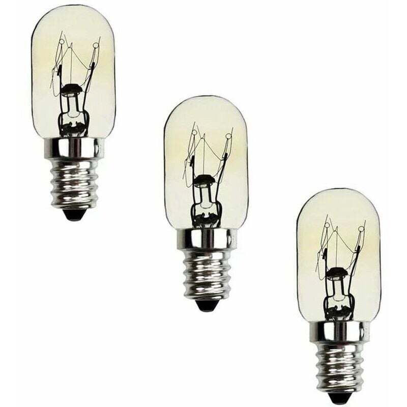 Kühlschrankbirne 15 W E12, Betterlife Nähmaschinen-Glühbirne SES E12-Sockel Warmweiß 2700 K 220 V Kühlschrankbirne für Gefrierschrank, Nähmaschine