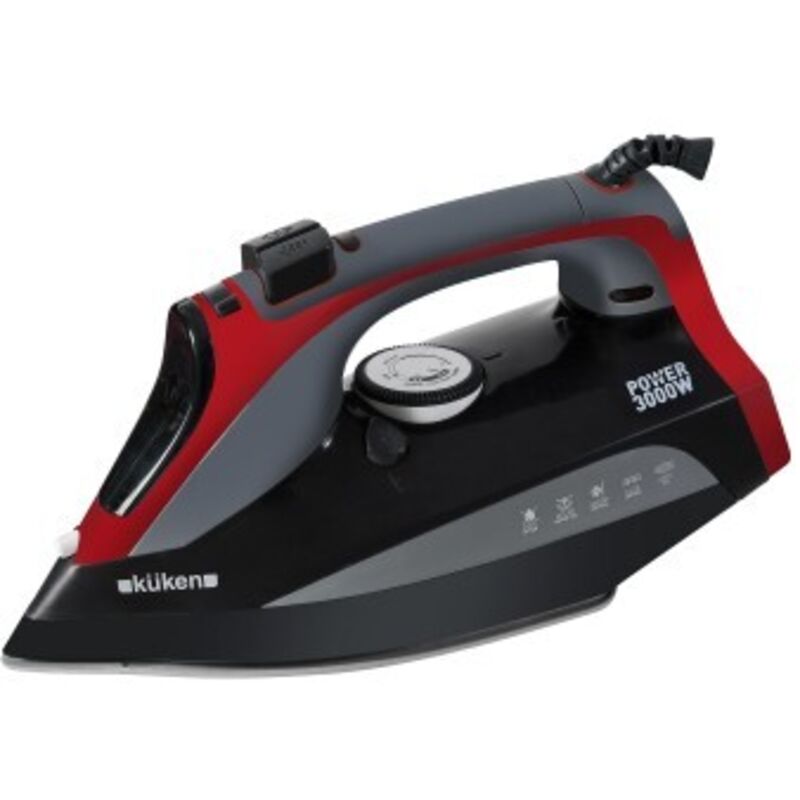Küken Dampfbügeleisen mit Edelstahlsohle 3000 w