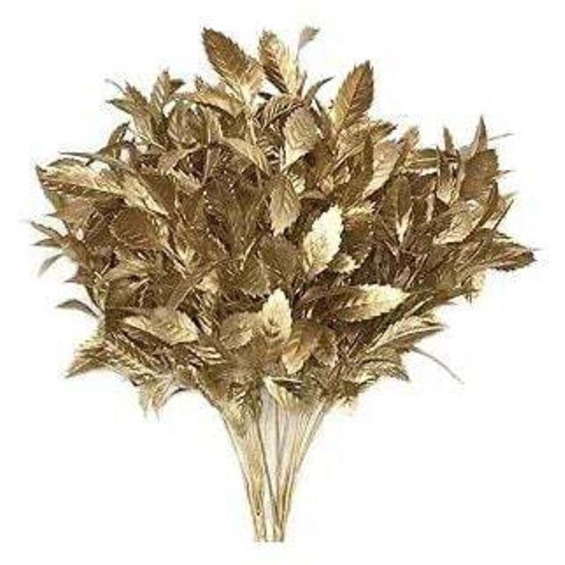 Künstliche Pflanzen für die Weihnachtsdekoration, Kunstgras, künstliche Büsche, künstliche Blätter für drinnen und draußen, Garten, Blumentopf,