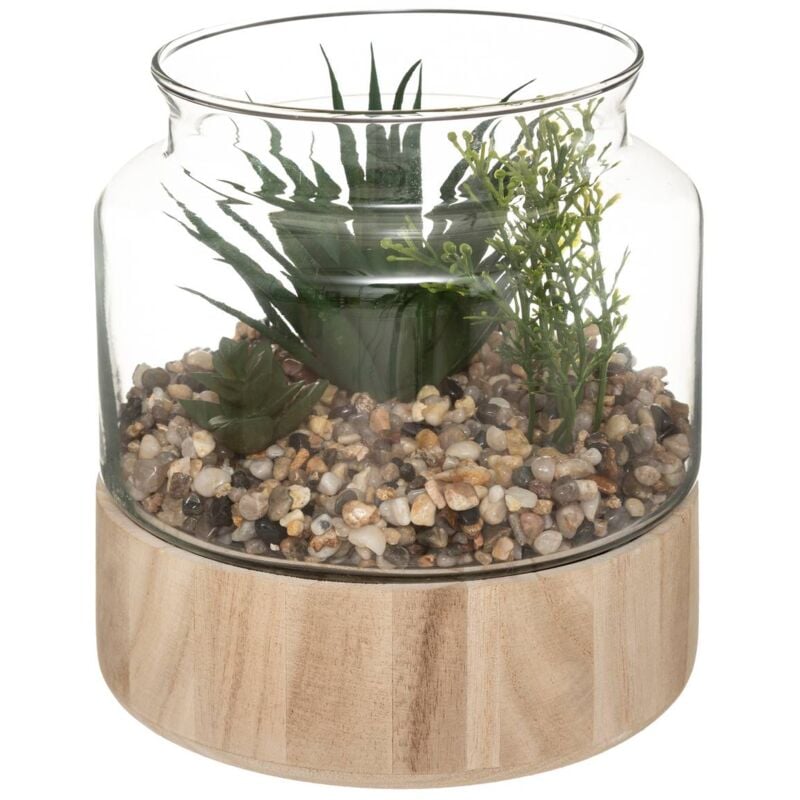Atmosphera - Terrarium für künstliche Pflanzen - Glastopf - H17 -5 cm créateur d'intérieur