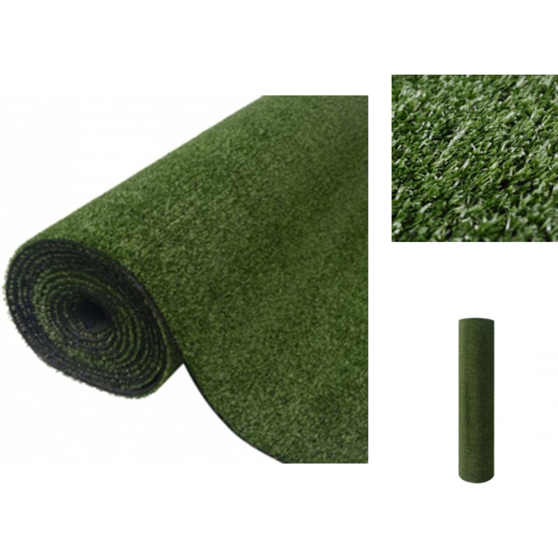 Kunstpflanzen - Living Kunstrasen 7/9 mm 0,5x5 m Grün