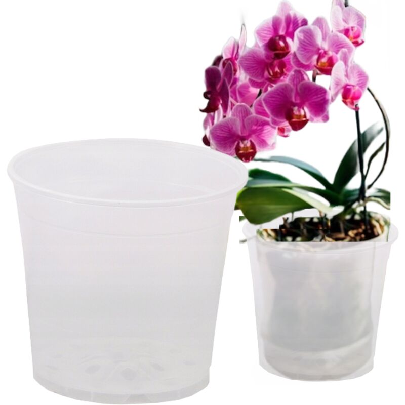 Kunststoff-Produktionstopf für Orchideen 17 cm