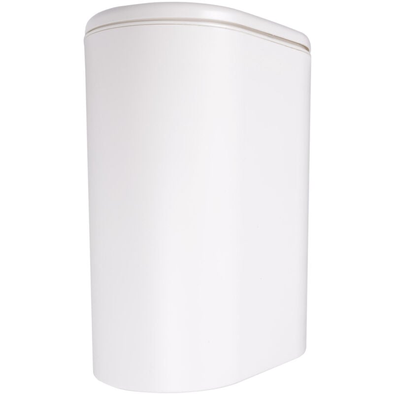 Kunststoff Schmaler Typ Küchen-Mülleimer Toiletten-Abfalleimer Mülleimer Badezimmerkorb Mülleimer Weiß