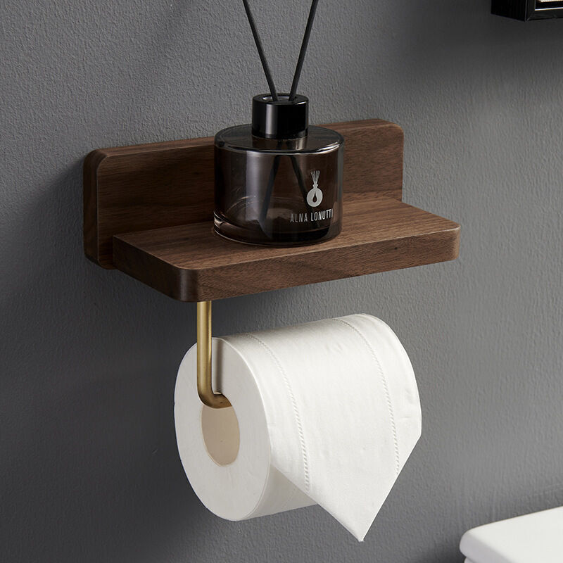 1 Portarrollos aus Holz, Koffer, Portarrollos aus hochwertigem Papier, Koffer, Portarrollos aus Papier aus Holz, Halter für Telefon, Portarrollos aus